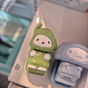 [포차코굿즈리뷰]_로이체 산리오 피규어 키캡 키링