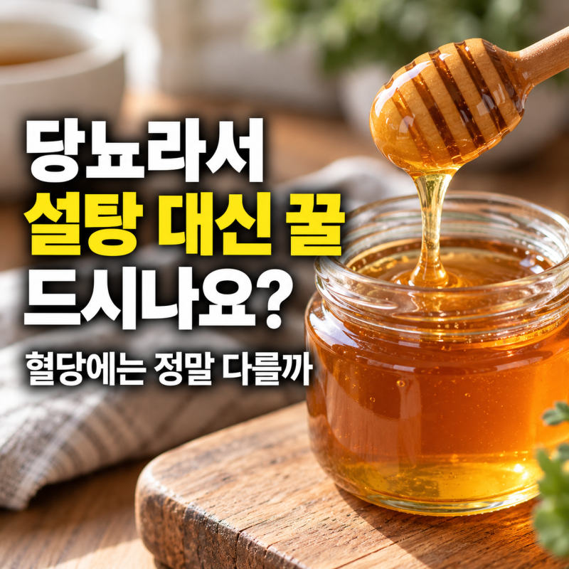 “당뇨라서 설탕 대신 꿀 드시나요?” 혈당에는 정말 다를까