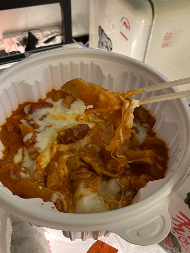 동대문엽기떡볶이 로제떡볶이 오리지널 맵기 후기｜검암점 배달