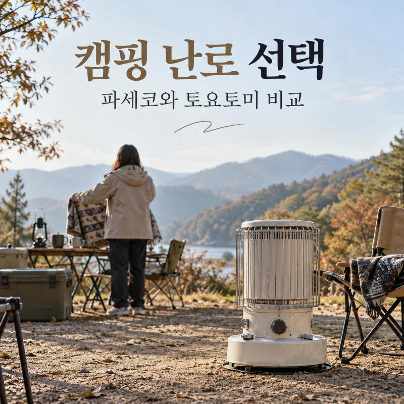 파세코·토요토미 캠핑 난로 비교, 스펙보다 먼저 볼 사용 조건