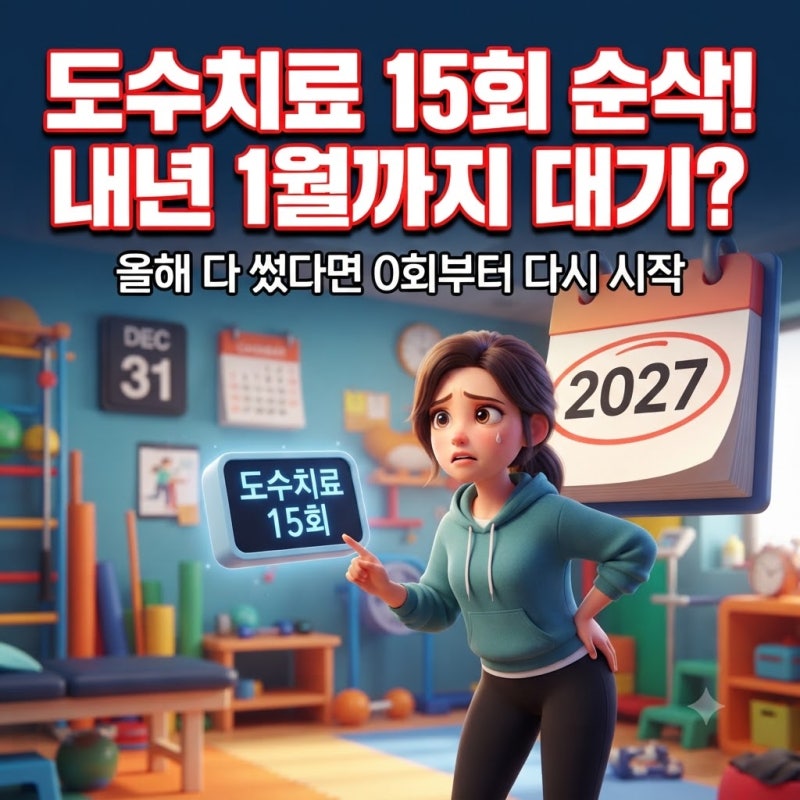도수치료 횟수 제한 2026 실비 횟수 언제부터 기간