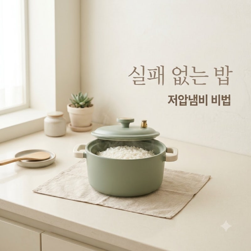 "밥맛이 이렇게 달라?" 저압냄비밥하기 10분 만에 성공하는 비법.. 찰기가 예술이네