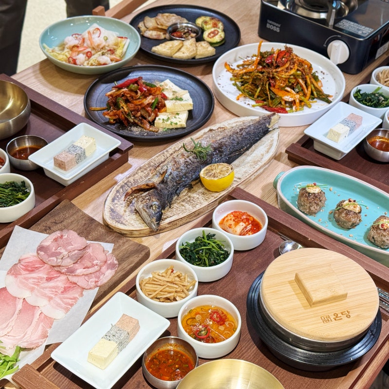 서울역 근처 단체 회식 하기 좋은 서울역 점심 맛집 온당, 급이 다른 두부전문점