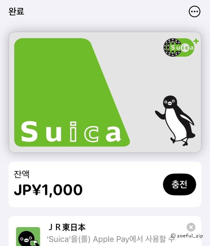 [일본여행] 일본 교통카드(Suica/PASMO/ICOCA) 비교, 애플페이 등록하는 방법