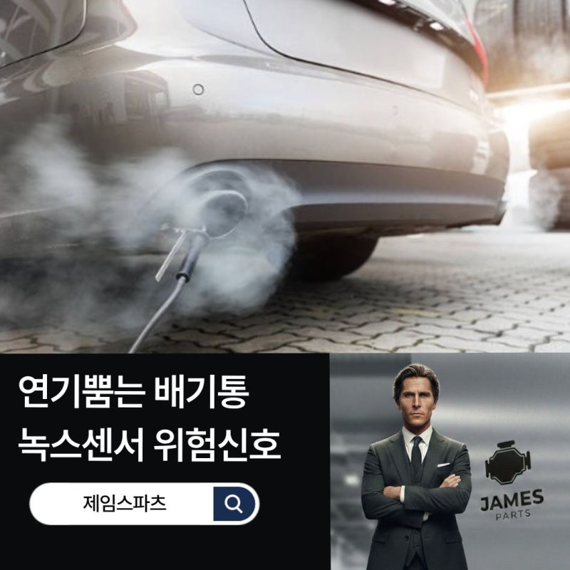 수입차 계기판 엔진경고등 점등! 녹스센서 교체비용 절약하는 꿀팁 (feat. 제임스파츠)