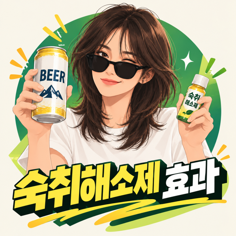 숙취해소제 진짜 효과 있을까? 술 마시기 전 먹으면 덜 취할까?