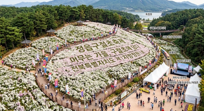 제19회 정읍 구절초 꽃축제 완벽 가이드: 일정부터 초대가수, 입장료, 주차 꿀팁까지