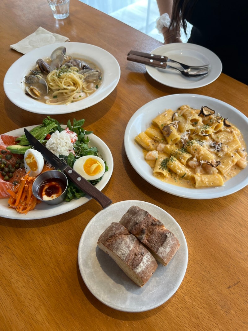 경주 황리단길 브런치 맛집 l 노키 NOKEY 샐러드 파스타 맛도리 인정