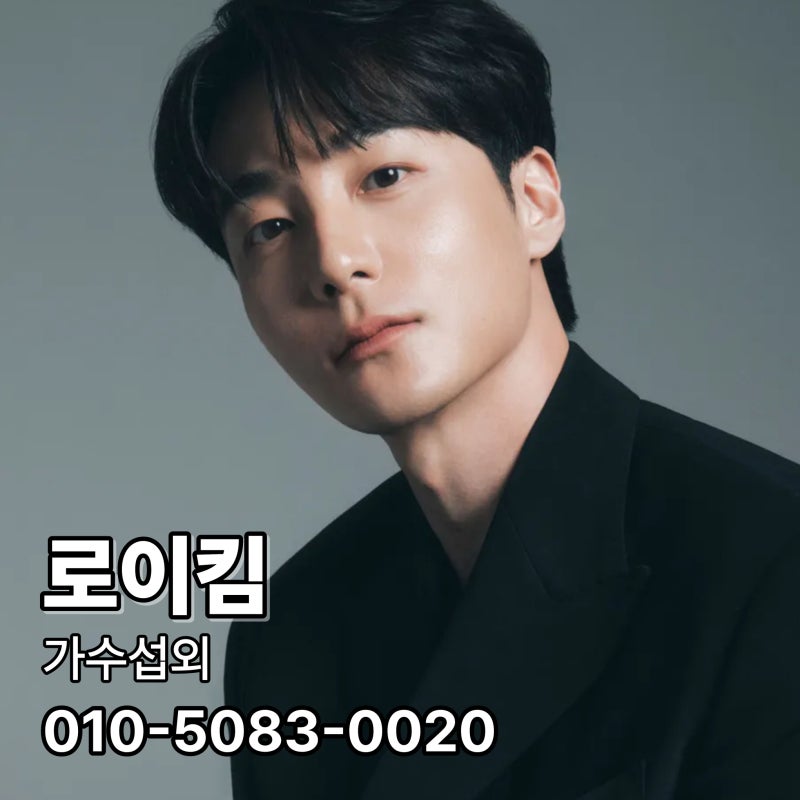 로이킴 섭외, 연말행사에 따뜻한 분위기를 남기는 남성 보컬