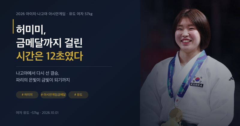 허미미, 금메달까지 걸린 시간은 12초였다