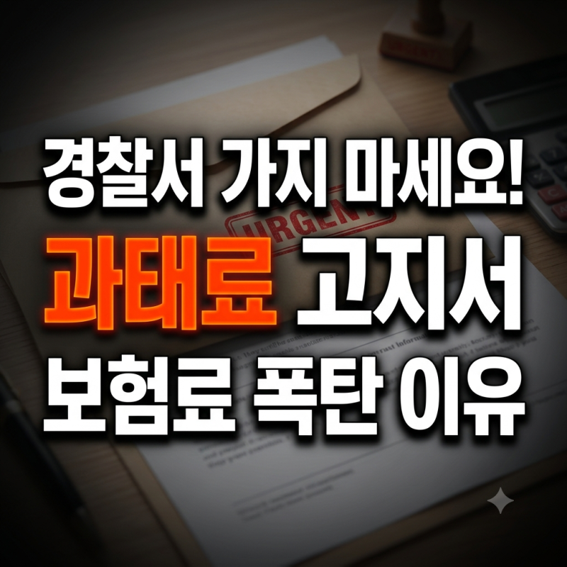 "과태료 만 원 깎아준대서 경찰서 갔다가…" 내년 보험료 15만 원 뜯긴 사연