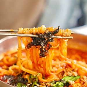 강릉 장칼국수 아침식사 강문해변 애견동반