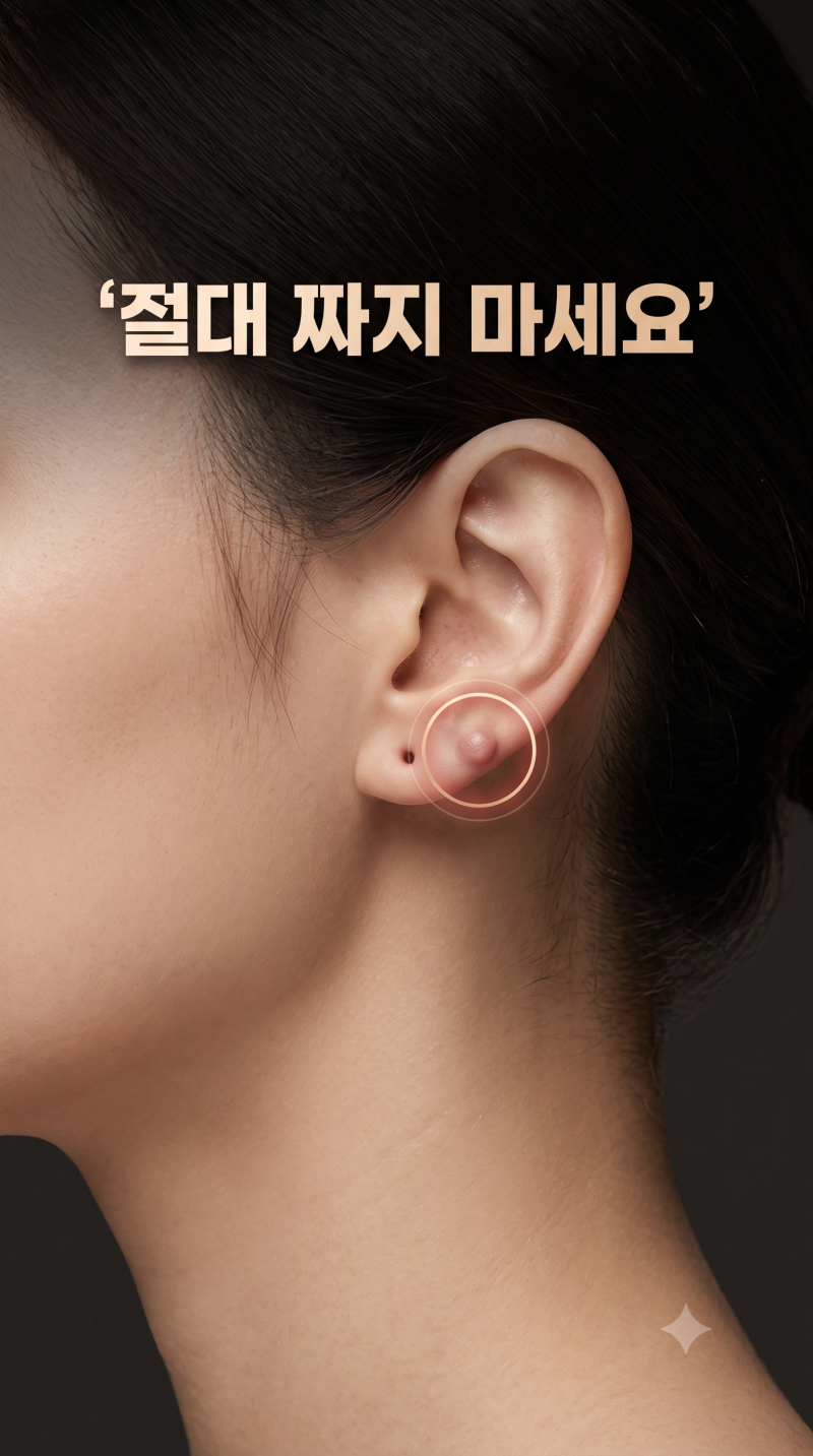 피어싱 몽우리 살튀인 줄 알고 짰다간? 귀 켈로이드 2배 커지는 이유 (성형외과 전문의 칼럼)