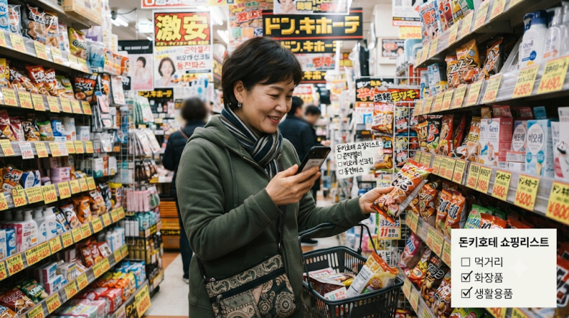 돈키호테 쇼핑리스트, 일본 가기 전 이것부터 체크! 오사카·도쿄 여행 쇼핑 꿀팁