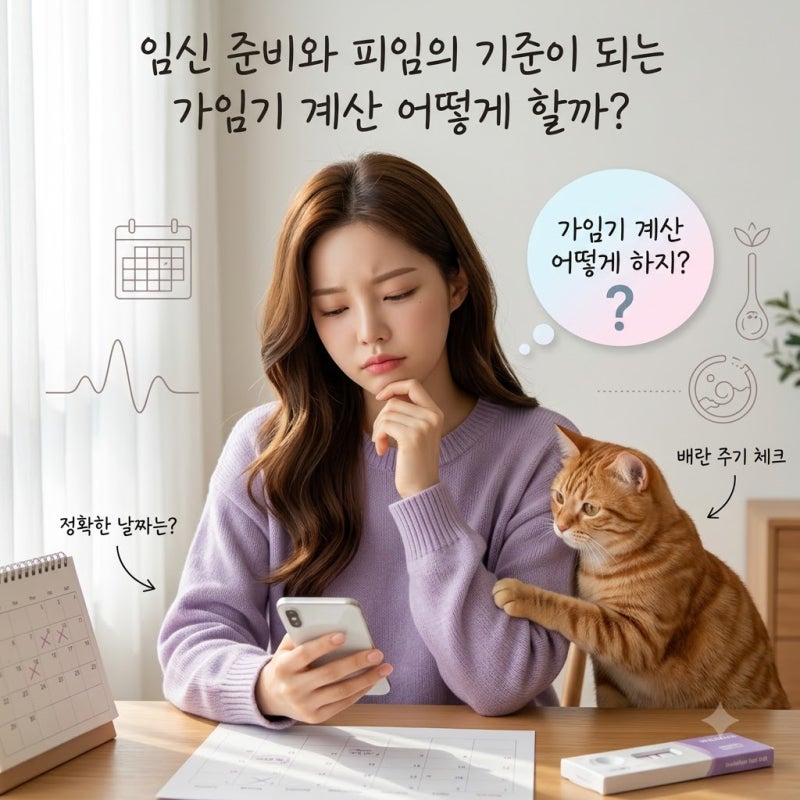 임신 준비와 피임의 기준이 되는 가임기 계산 어떻게 할까?