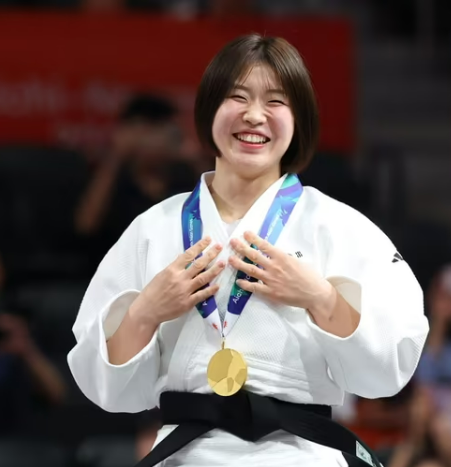허미미 아시안게임 금메달, 할머니의 뜻 따라 태극마크 달고 정상에