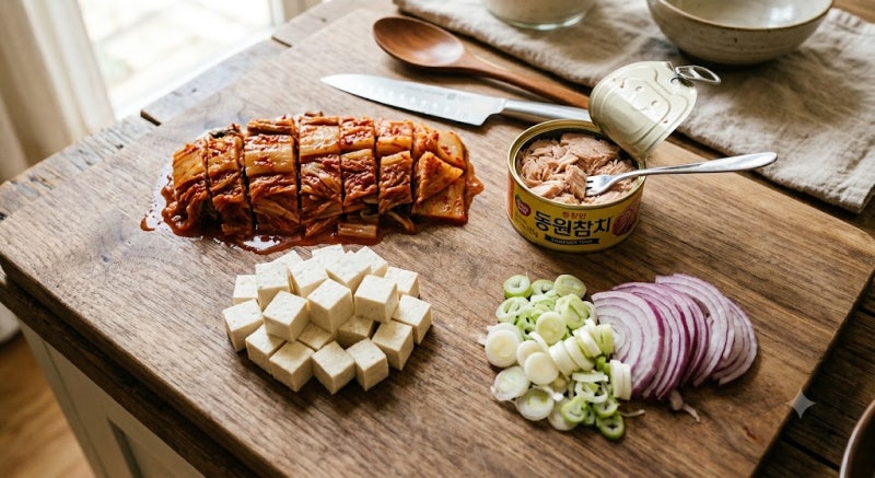 평생 써먹는 참치 김치찌개 맛있게 끓이는 법! 15분 완성 초간단 황금 레시피