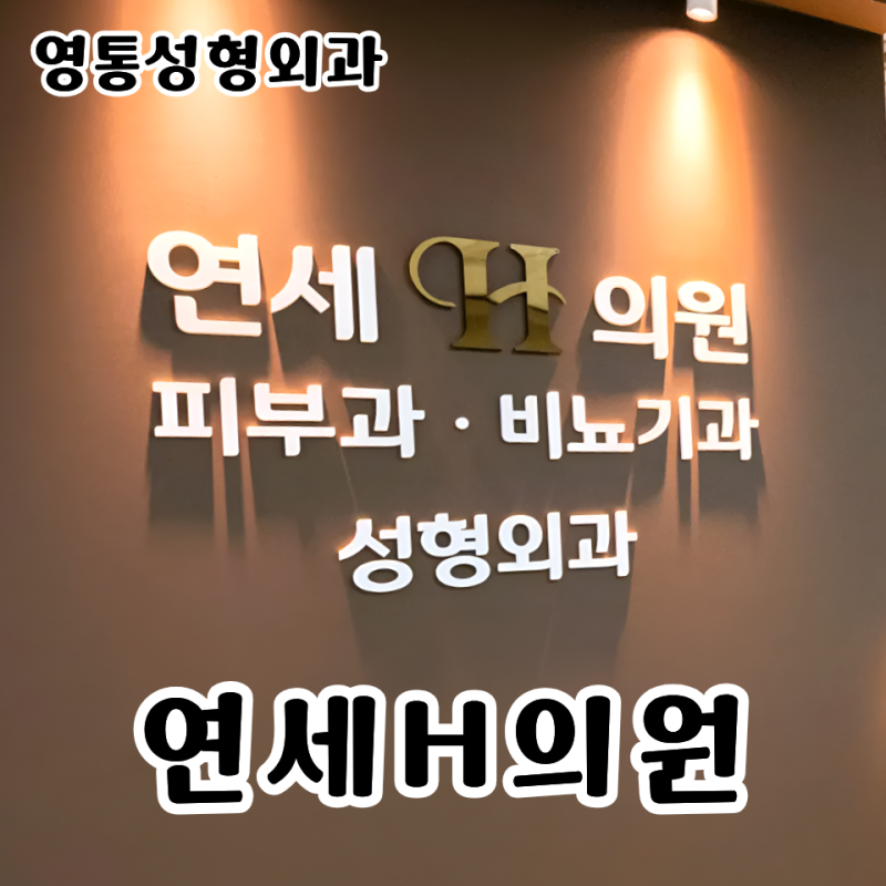 [영통성형외과] 연세H의원 / 지방종 제거와 다양한 피부질환 진료 수원지방종