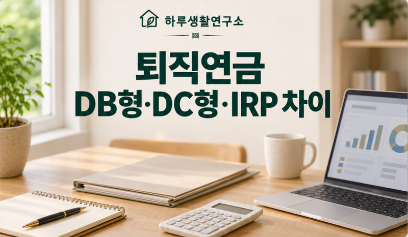 퇴직연금 DB형·DC형·IRP 차이｜이직·퇴직 전 확인할 사항