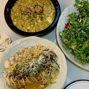 [ Food ]마산 호계양식당, 들깨 고사리파스타 전복관자리조또(+내돈내산)