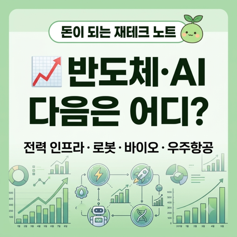 반도체·AI 다음은 어디? 2026년 주식 주도주 찾는 방법