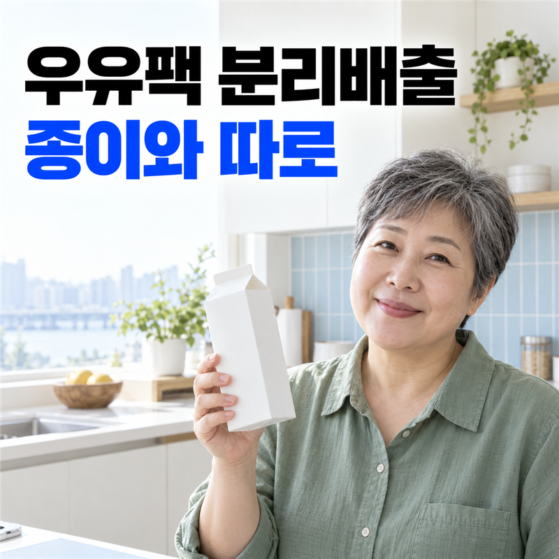 우유팩, 종이함에 넣고 있었다면? 멸균팩까지 헷갈리지 않게 버리는 법