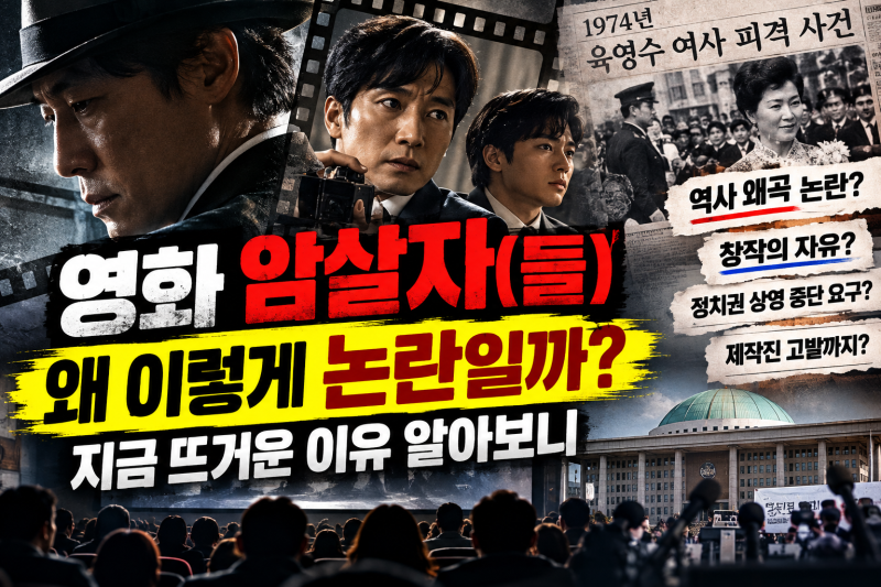 영화 ‘암살자(들)’ 왜 이렇게 논란일까? 지금 뜨거운 이유 알아보니