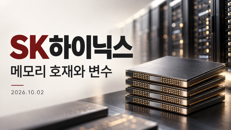 SK하이닉스 전망: 메모리 호재와 상장 변수