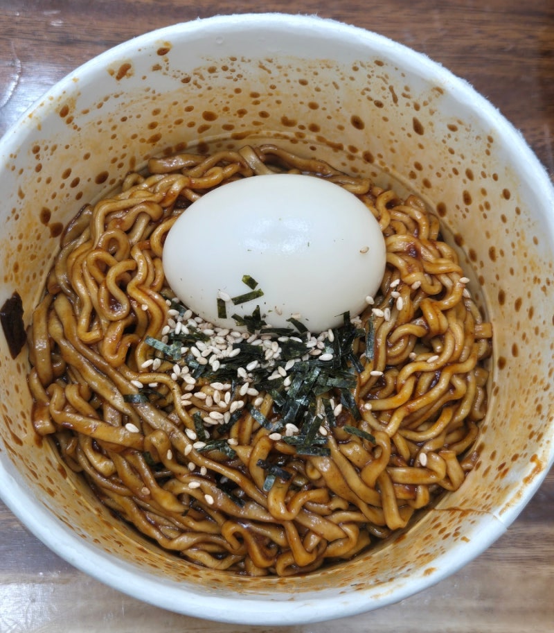 컵라면 조합 불공 솔직 후기[불닭 공화춘]