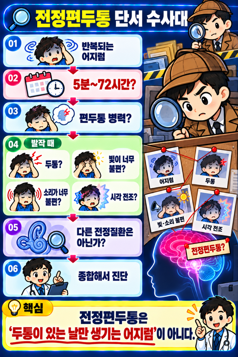 어지럼증 시리즈 8. 검사에는 이상 없다는데 계속 어지럽다