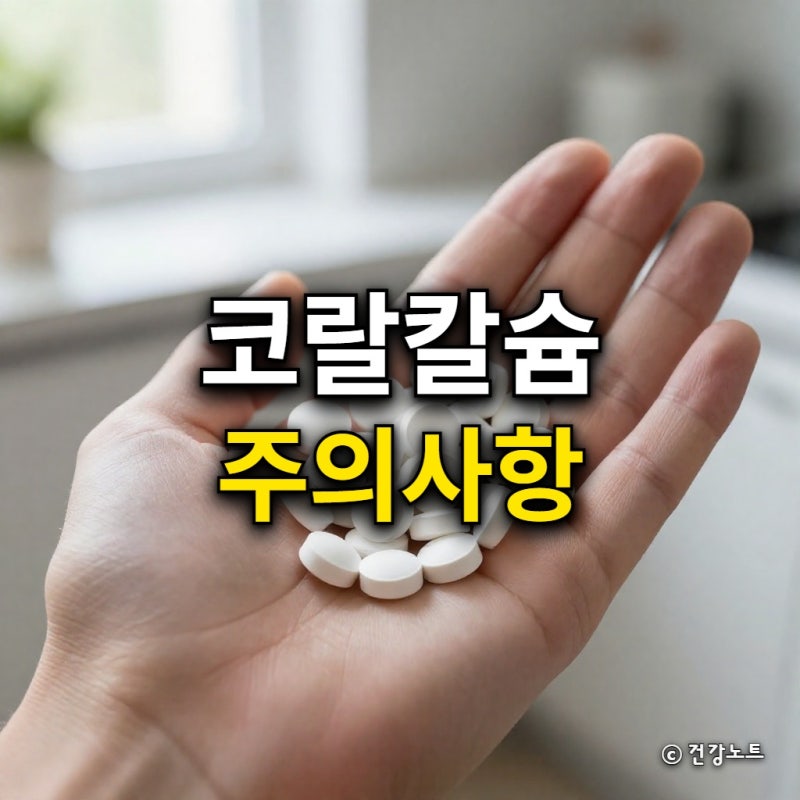 코랄칼슘 주의사항, 하루 권장량 넘기면 어떨까?