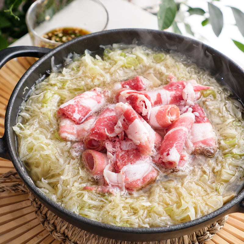 저녁으로 먹고 5kg 빠졌어요 양배추 순삭 다이어트 샤브샤브 레시피