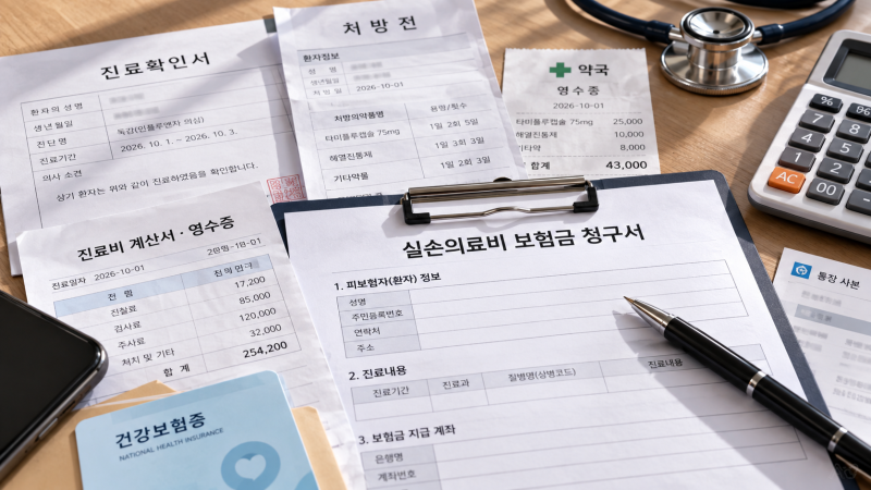 독감 실비 청구, 검사비·페라미플루 수액·약값 어디까지 될까
