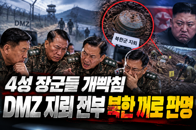DMZ 지뢰 최소 4발 모두 북한군 지뢰 정황｜군 “유실 아닌 매설, 정전협정 위반”
