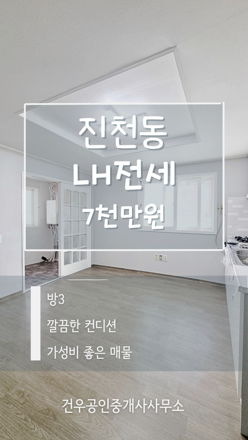 [대구 LH전세]｜보증금 7천만원으로 방 3개? 진천역 인근 가성비 포룸