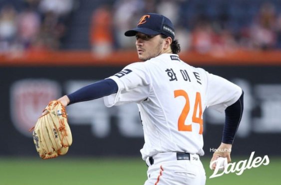7승 12패 ERA 4.01…한화가 화이트 재계약 고민할 수밖에 없는 이유