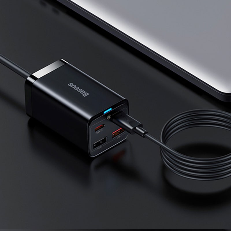 베이스어스 GaN3 Pro 65W 4포트 멀티충전기, N개월 써보니 삶의 질 수직 상승!