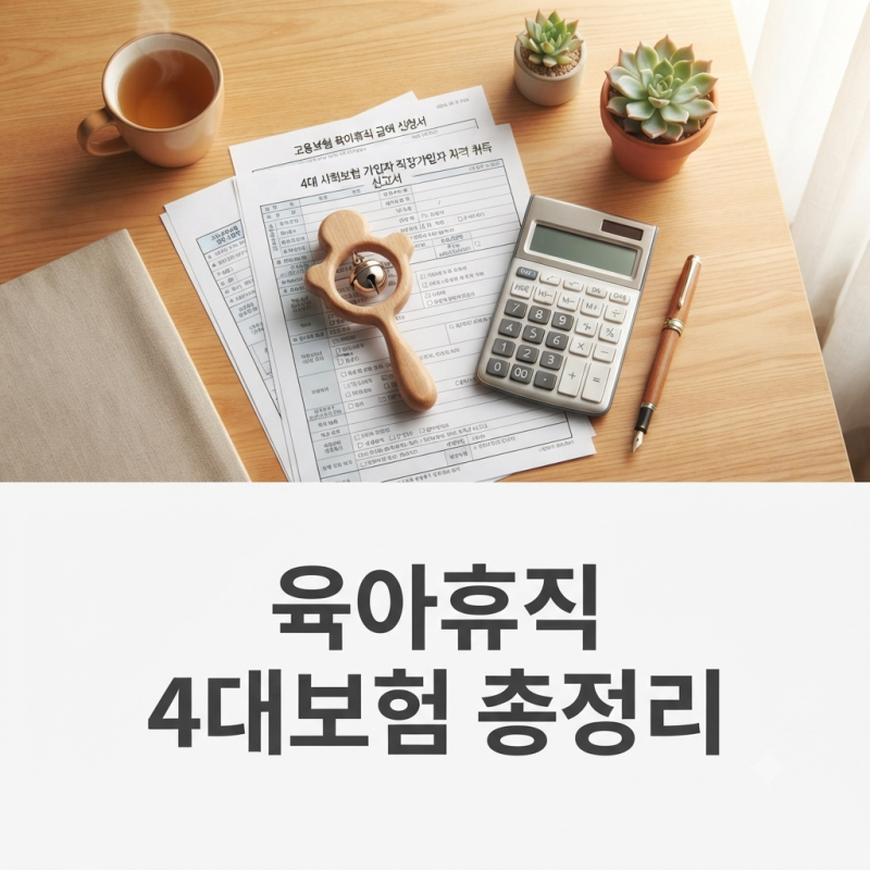[2026 최신] 육아휴직 중 4대보험 총정리: 국민연금·건강보험·고용·산재 Q&A