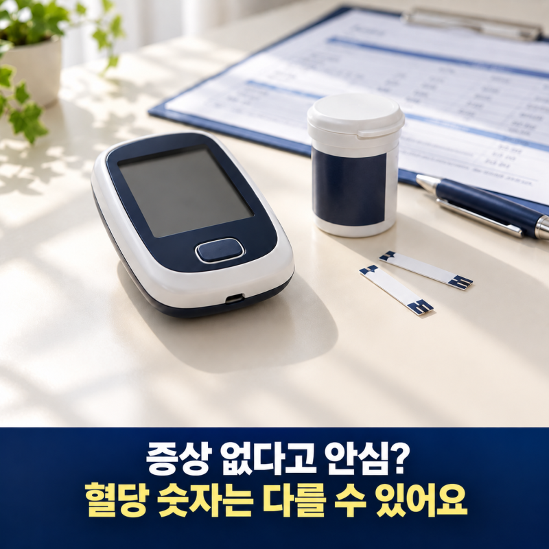 당뇨 초기증상 없다고 안심할까? 공복혈당·당화혈색소 수치 확인법