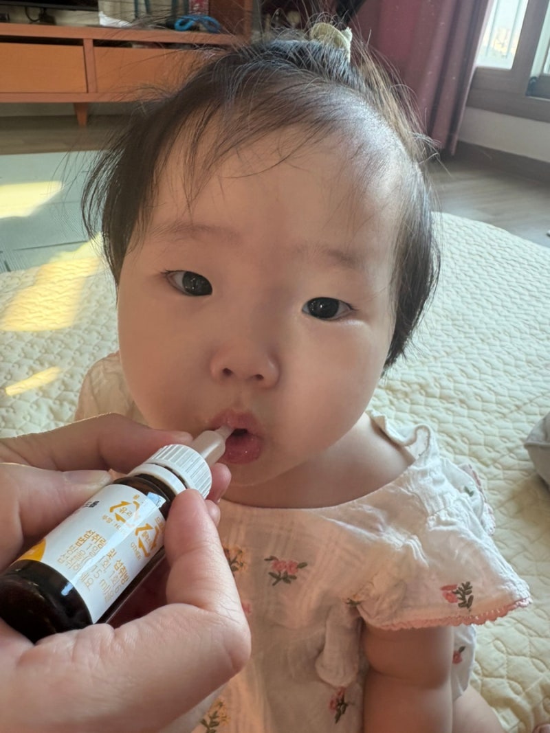 키즈텐 아기 유산균 비타민D 드롭 아기유산균 아기비타민D 추천