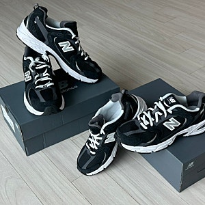 뉴발란스 530 블랙 커플 운동화 235 270 사이즈 후기