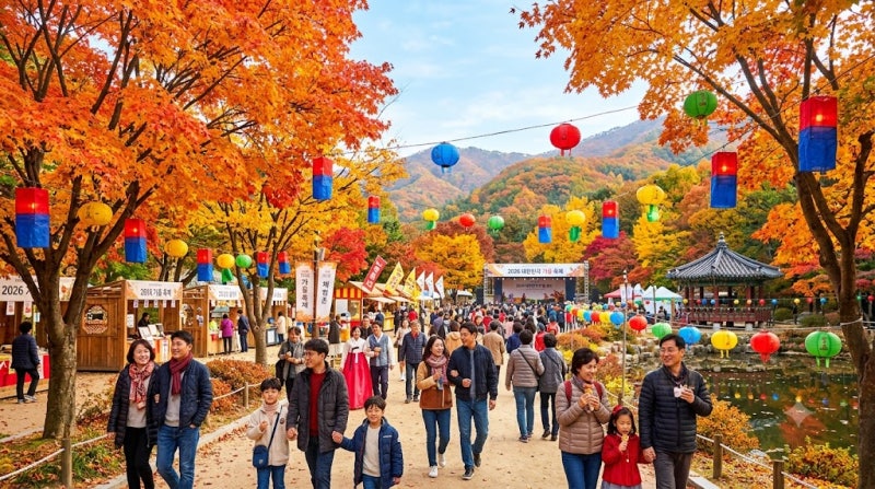 2026년 10월 전국 가을 축제 일정 총정리 서울 수도권 및 인기 공연 행사 가이드