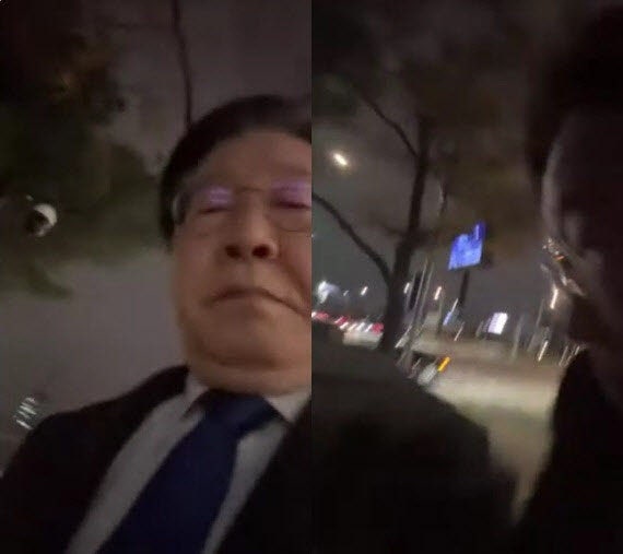 윤석열 측이 공개한 이재명·김민석 월담 영상 "국회 봉쇄 아니었다"는 주장의 반전