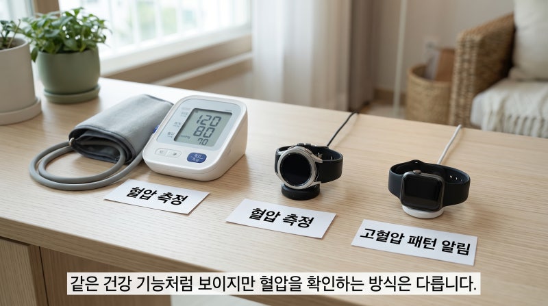 애플워치 vs 갤럭시 워치 혈압 때문에 고르면 후회하는 이유