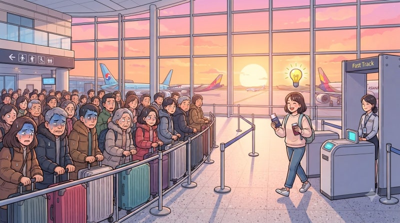 인천공항 혼잡 시간 피하는 법 & 패스트트랙 활용 팁