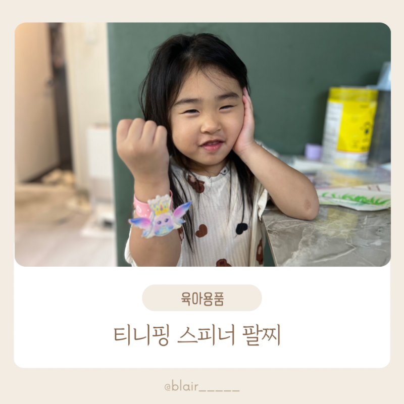 티니핑 스피너 팔찌 다이아나핑 내돈내산 솔직후기 가격은