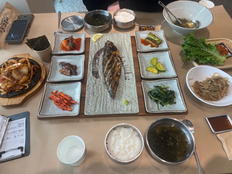 양주 삼숭동 맛집 오늘고등어 본점 화덕생선구이 후기