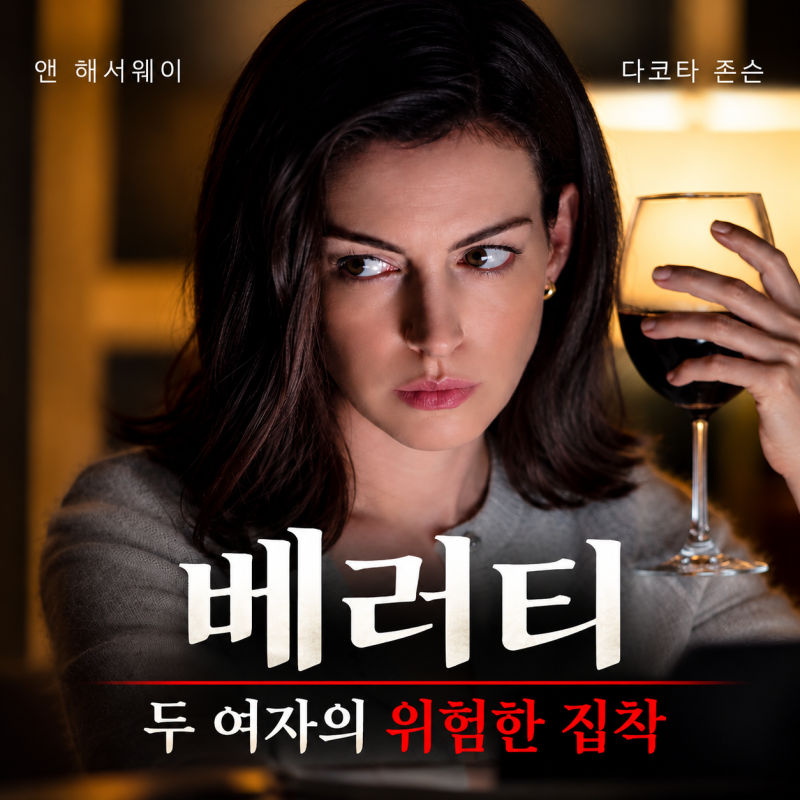 베러티 영화 앤 해서웨이 다코타 존슨 두 여자는 왜 위험하게 얽혔을까