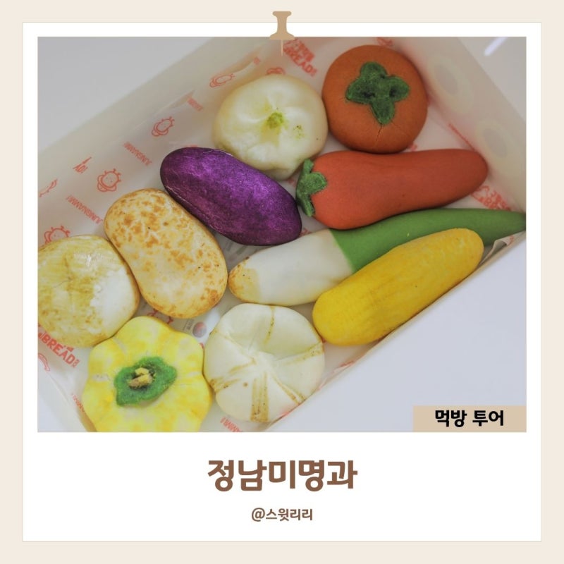 강릉 정남미명과 구황작물빵 팝업 보관방법 맛 후기