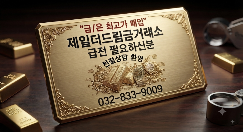 [부천금거래소]급전이 필요할 때 현명하게 대처하는 방법과 반드시 피해야 할 금융사기 주의....